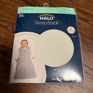Halo Micro-Fleece Sleep Sack NB Cream